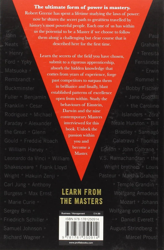 Mastery (The Modern Machiavellian Robert Greene, 1) Paperback - eLocalshop