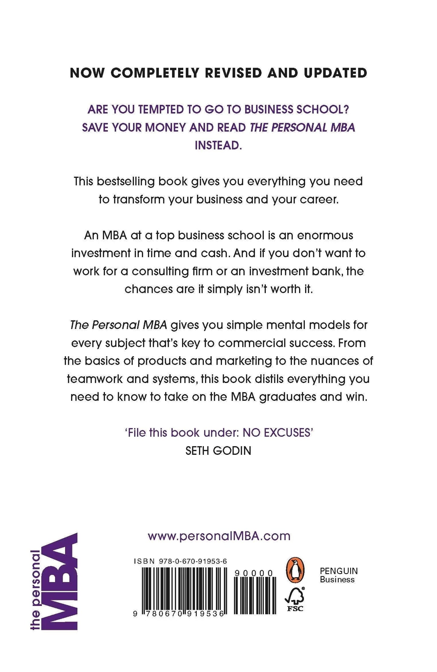 The Personal MBA: A World-Class Business Education in a Single Volume Paperback - eLocalshop