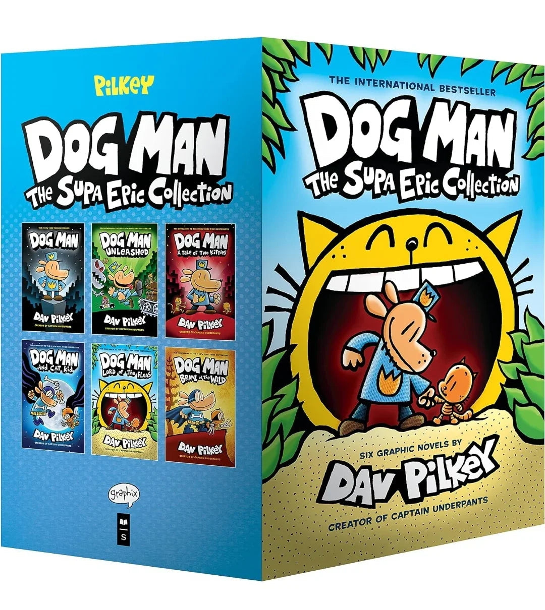 Dog Man 1-6: The Supa Epic Collection by Dav Pilkey - eLocalshop