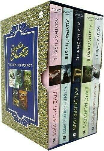 Agatha Christie The Best Of Poirot 5 Books Box Set Collection Pack - eLocalshop