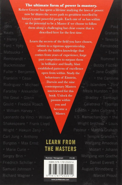 Mastery (The Modern Machiavellian Robert Greene, 1) Paperback - eLocalshop