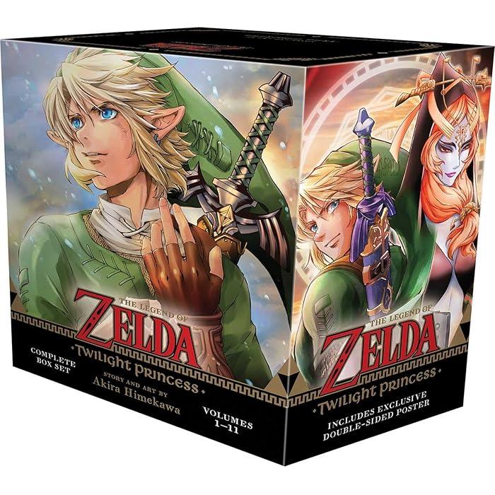 The Legend of Zelda: Twilight Princess Complete Box Set: Includes volumes 1-11 with premium - eLocalshop