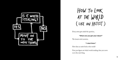 Steal Like An Artist: 10 Things Nobody Told You About Being Creative (Austin Kleon) Paperback - eLocalshop