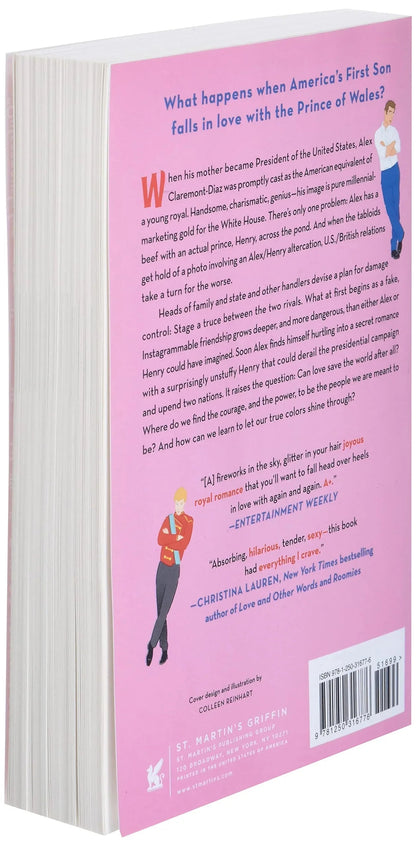 Red, White & Royal Blue: A Novel Paperback - eLocalshop