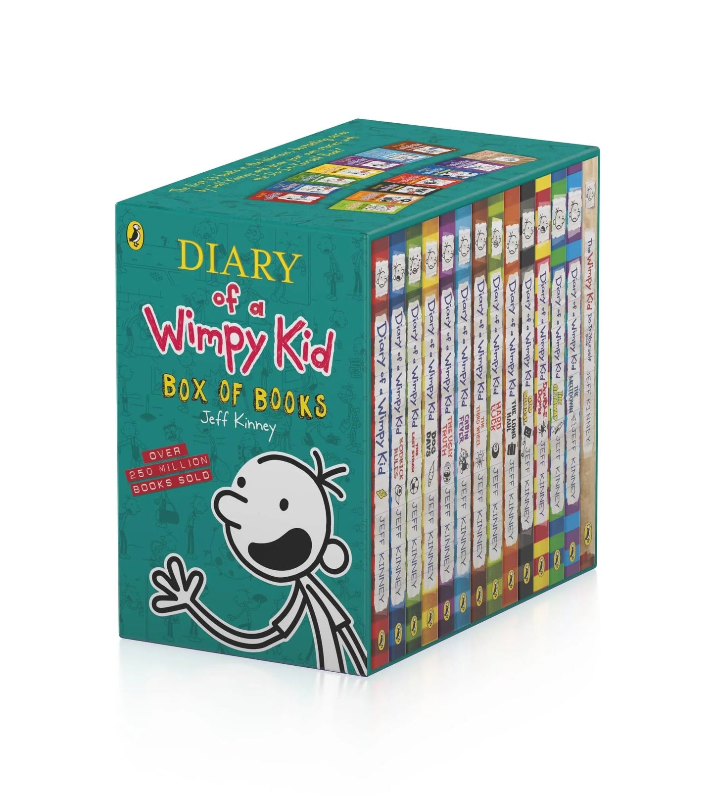 Diary of a Wimpy Kid Box Set Books (1-14) by Jeff Kinney (Paperback) - eLocalshop