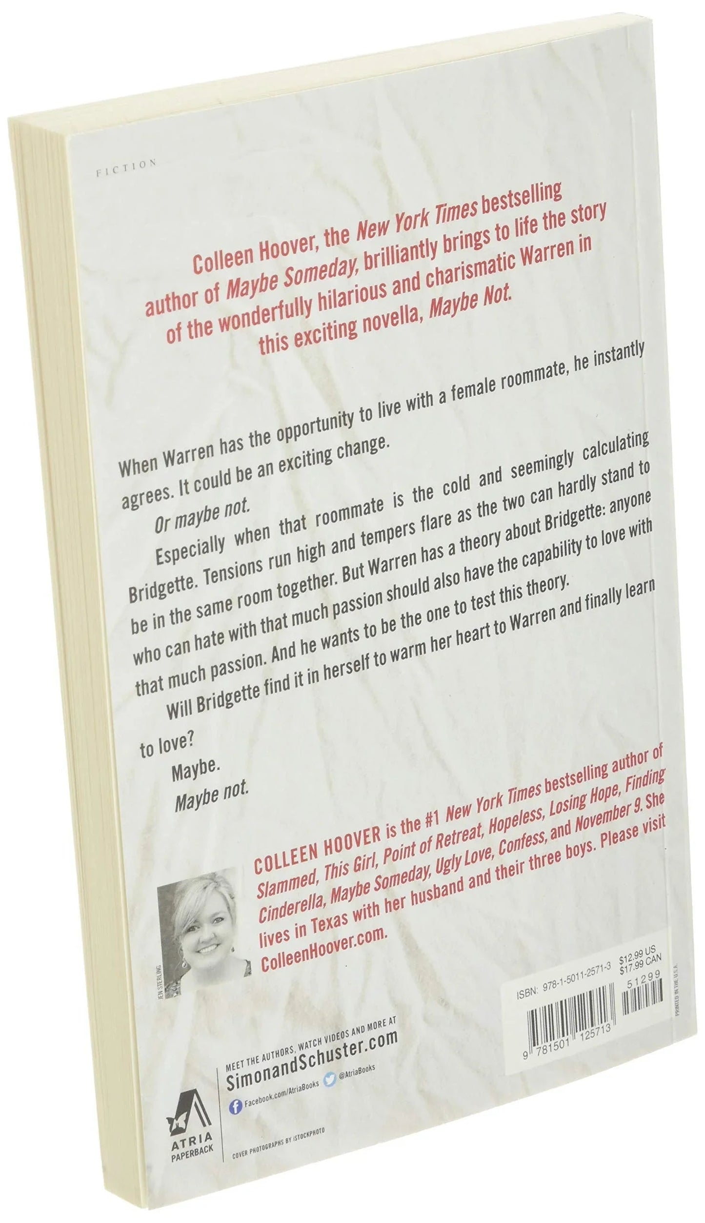 Maybe Not: A Novella Paperback - eLocalshop
