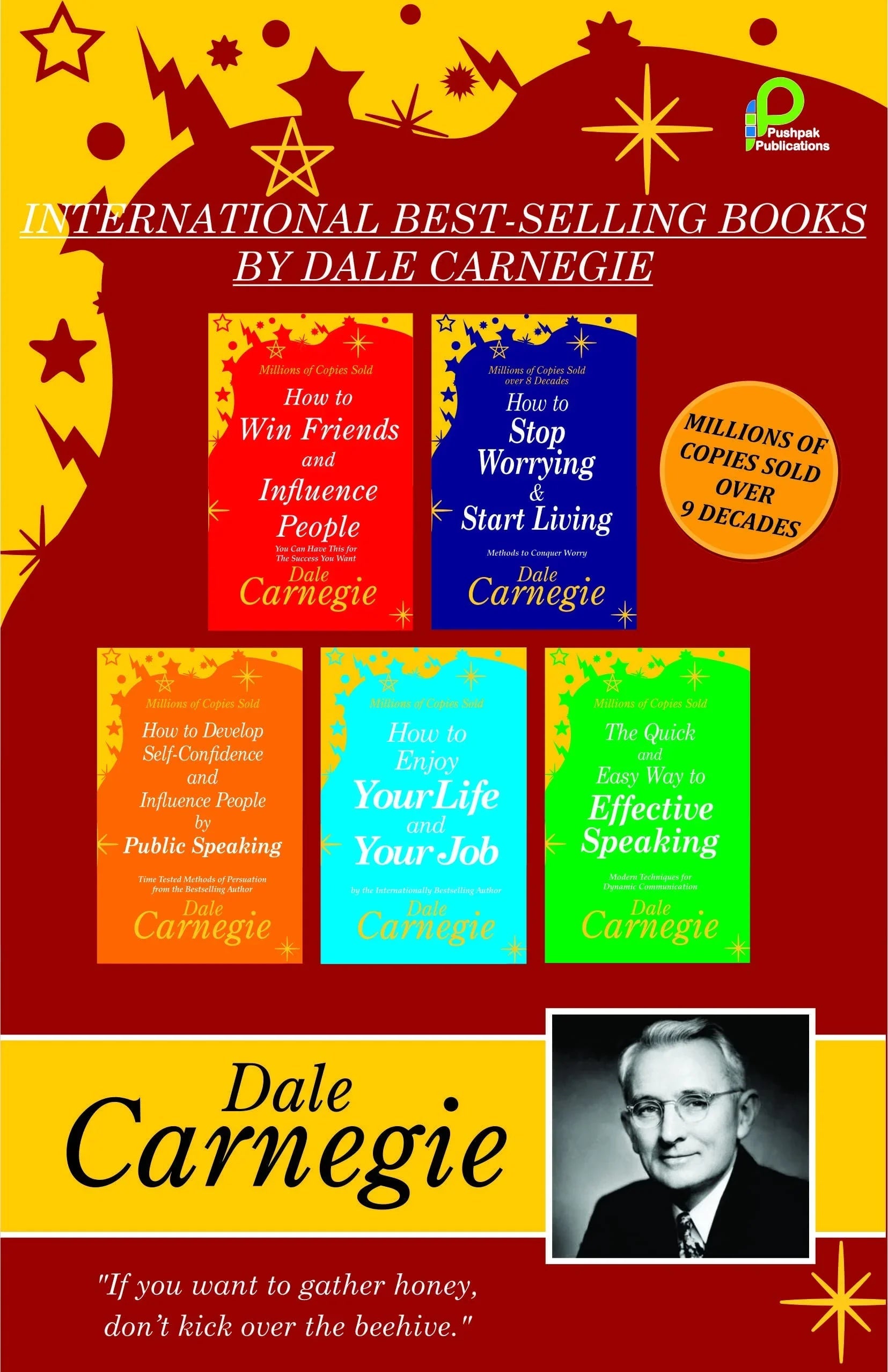 INTERNATIONAL BEST-SELLING BOOKS BY DALE CARNEGIE (GIFT PACK OF 5 BOOKS) Paperback - eLocalshop