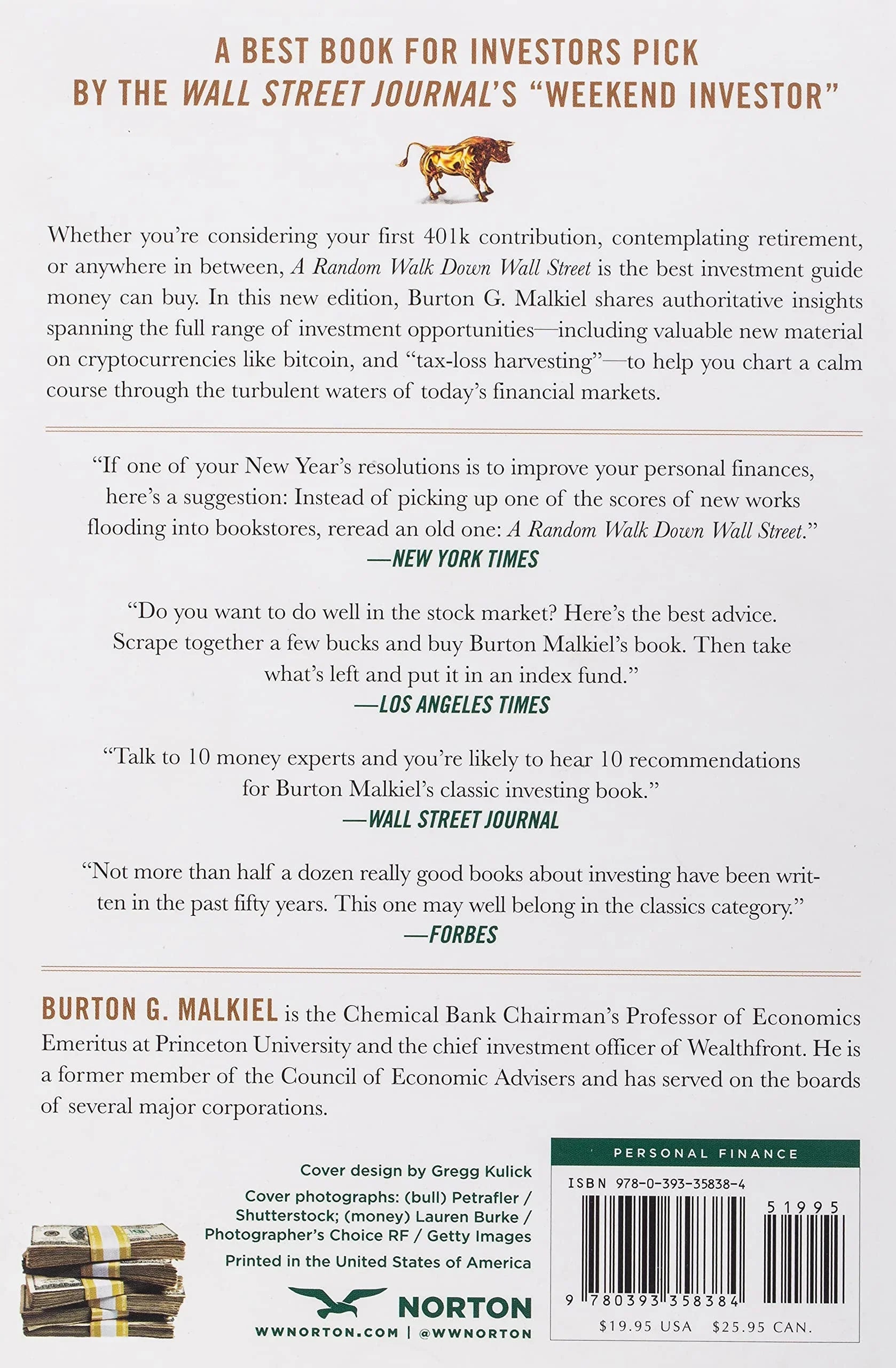 A Random Walk Down Wall Street: The Time-Tested Strategy for Successful Investing Paperback - eLocalshop