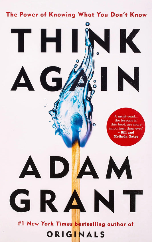 Think Again: The Power of Knowing What You Don't Know Paperback - eLocalshop