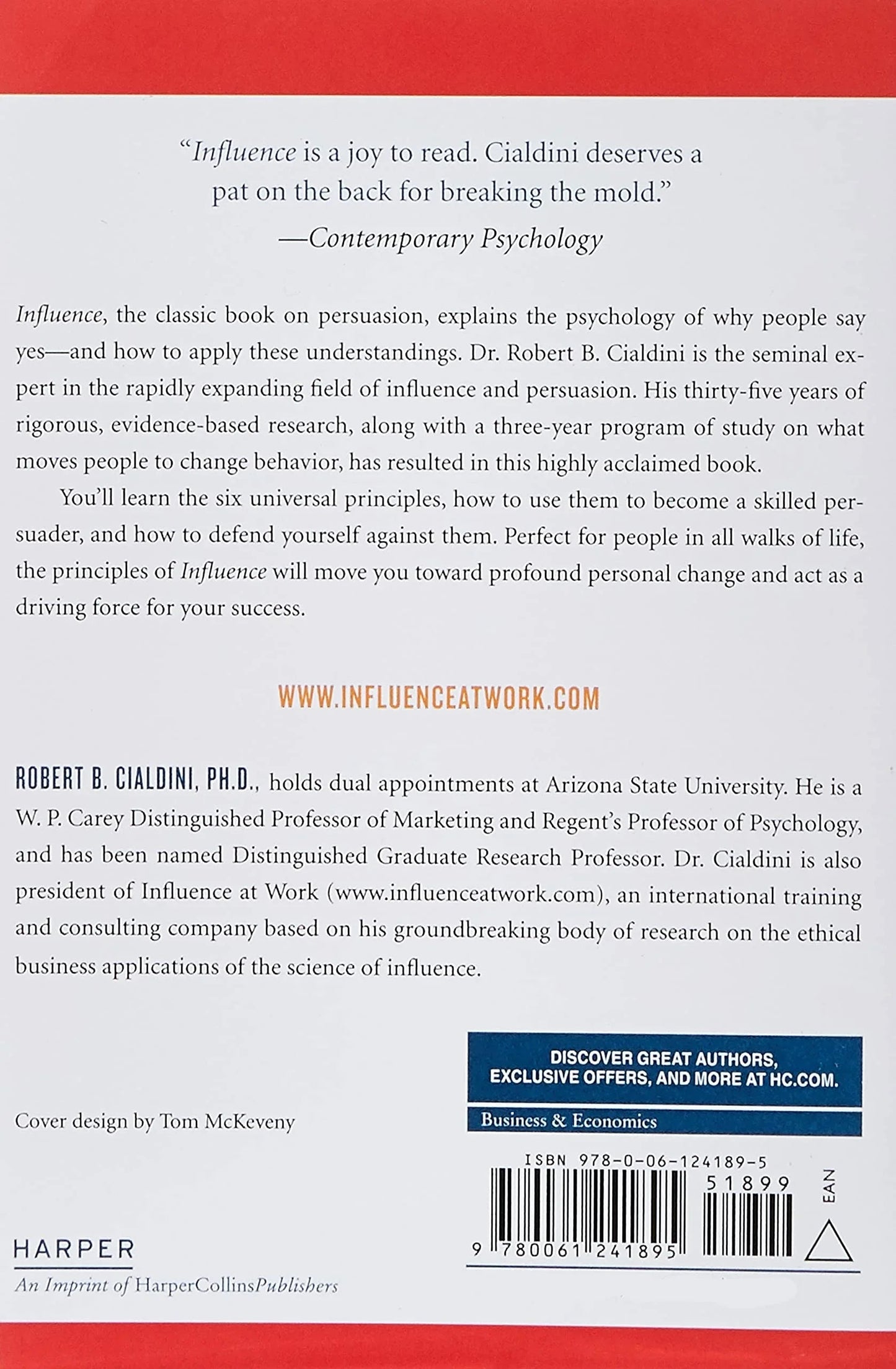 influence: The Psychology of Persuasion (Collins Business Essentials) Paperback - eLocalshop