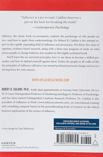 influence: The Psychology of Persuasion (Collins Business Essentials) Paperback - eLocalshop