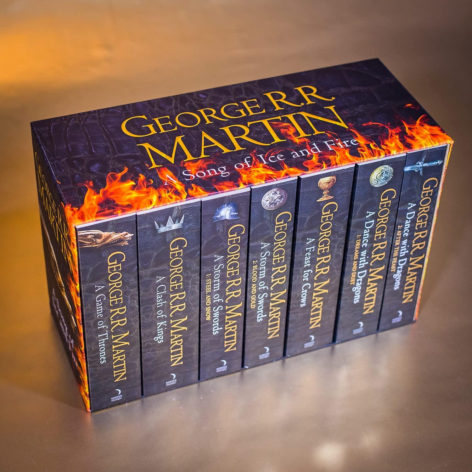 A Song of Ice and Fire - A Game of Thrones: The Complete Boxset of 7 Books - eLocalshop