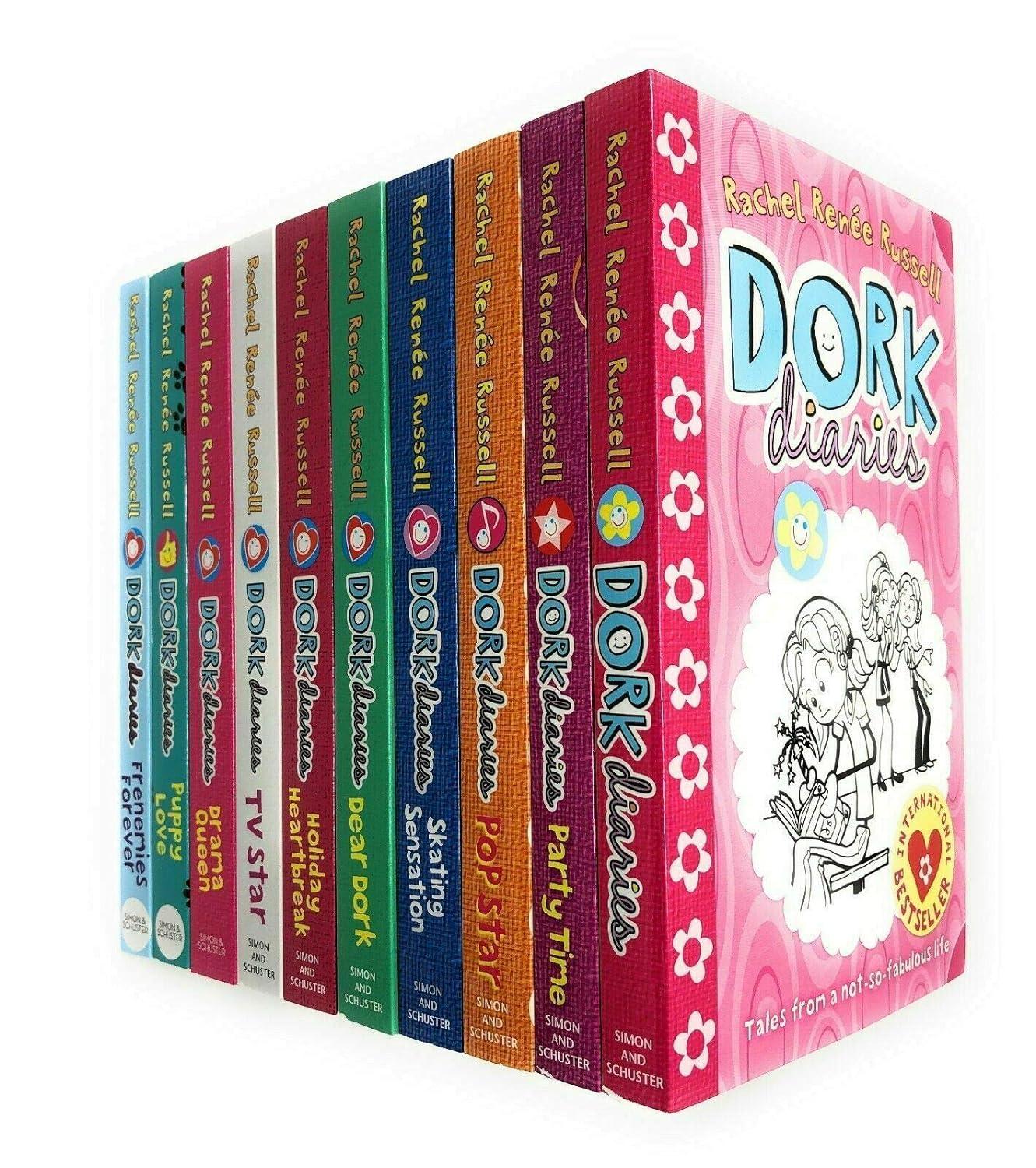 Dork Diaries x 10 Title Slipcase Set by Rachel Renee Russell - eLocalshop