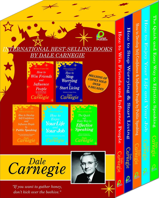 INTERNATIONAL BEST-SELLING BOOKS BY DALE CARNEGIE (GIFT PACK OF 5 BOOKS) Paperback - eLocalshop
