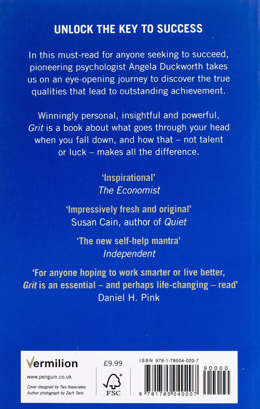 Grit: Why passion and resilience are the secrets to success Paperback - eLocalshop