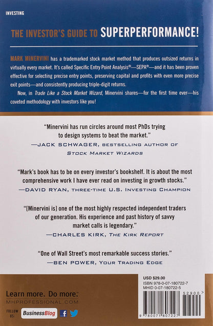 Trade Like a Stock Market Wizard Paperback - eLocalshop