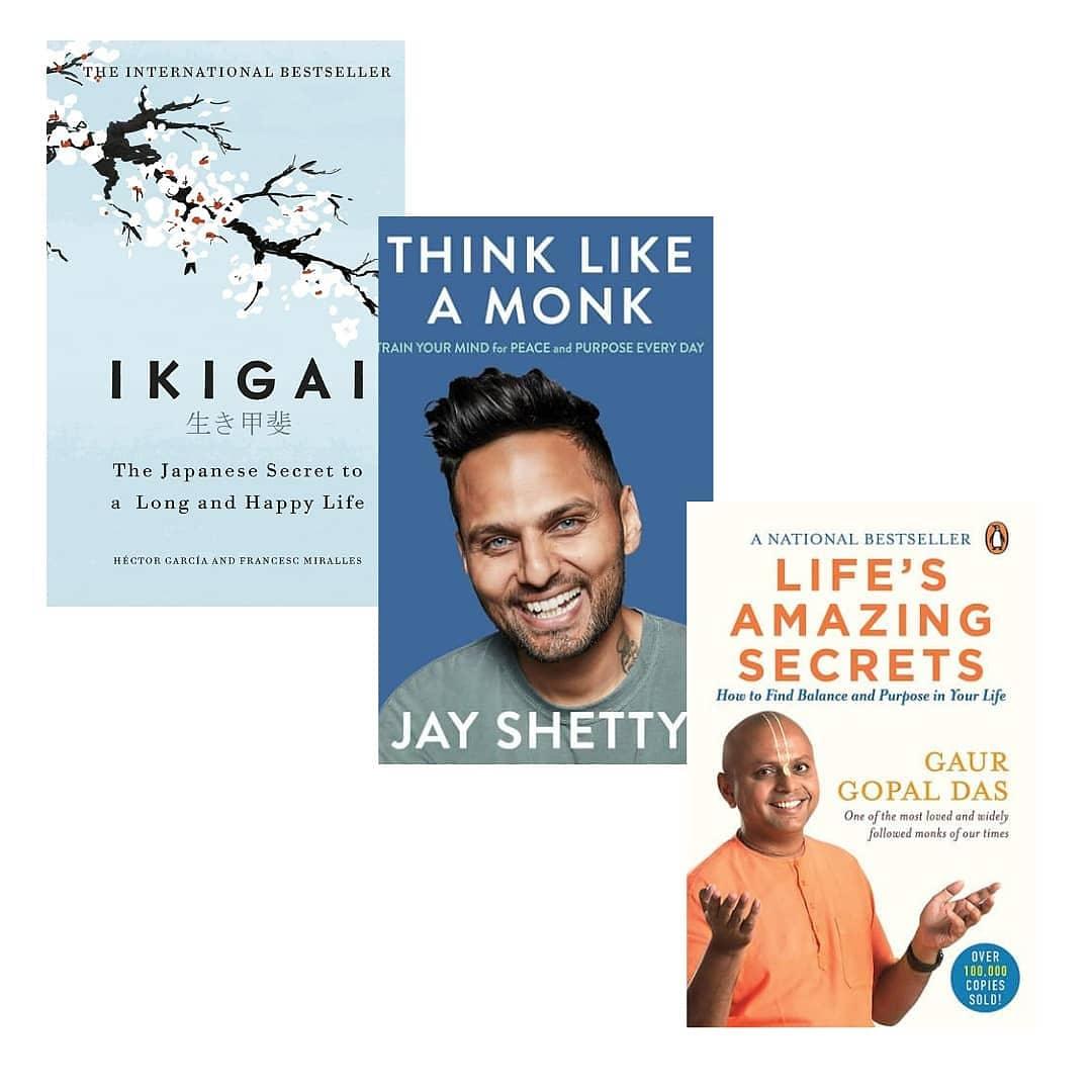 Ikigai, Monk, Life's Amazing Secret Combo (Set of 3) (Paperback) - eLocalshop