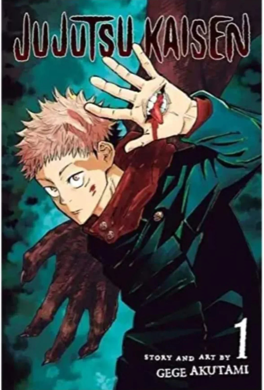 Jujutsu kaisen vol.1 comic paperback - eLocalshop