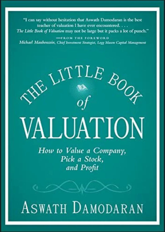 The Little Book of Valuation by Aswath Damodaran Hardcover - eLocalshop
