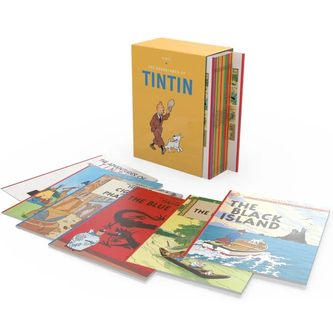 Tintin Paperback Boxed Set 23 titles Paperback - eLocalshop