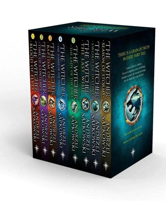 The Witcher Box Set (8 Volumes) by Andrzej Sapkowski - eLocalshop