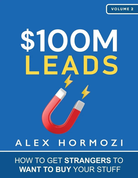 $100M Leads book by Alex Hormozi - eLocalshop