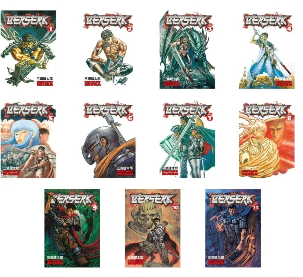 Berserk: (Volume 1 to 11) Box Set - eLocalshop