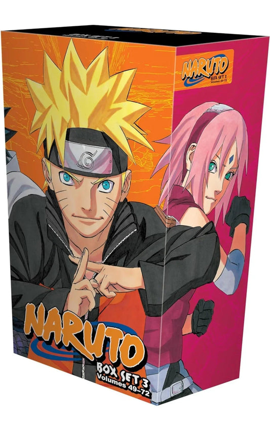 Naruto Box Set 3 Vol: 49-72 by Masashi Kishimoto - eLocalshop