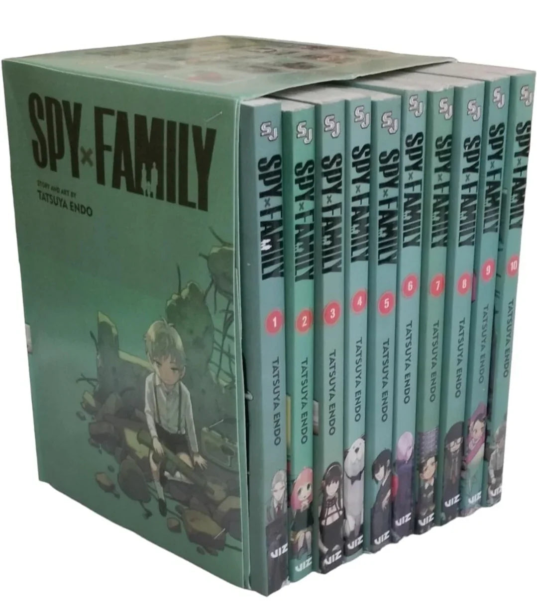 Spy X Family Volumes 1 - 10 Books Set Collection Set By Tatsuya Endo Manga Spy x Family, Vol. 1 to 10 - eLocalshop