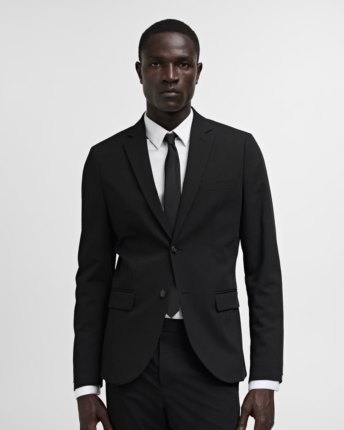 Super slim-fit suit jacket in stretch fabric